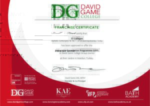 57 Colleges - Franchise Certificate (1)